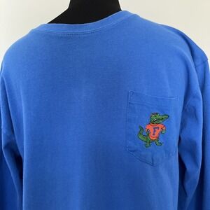 Pressbox T-Shirt Mens‎ Medium Blue Cotton Tee Florida Gators The Swamp